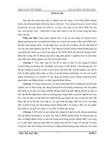 (Luận văn đại học thương mại) hiệu quả đào tạo nhân lực công ty cổ phần may KLW việt nam 