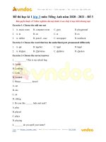 de thi hoc ki 1 lop 3 mon tieng anh de 3 