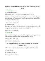 ly thuyet dieu che khi hidro phan ung the moi 2022 27 cau trac nghiem hay chi tiet 