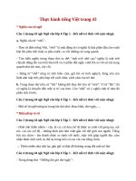 soan bai thuc hanh tieng viet trang 43 hay nhat ket noi tri thuc 