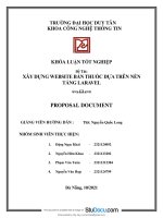 Xây dựng website bán thuốc dựa trên nền tảng laravel 