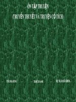 Bài giảng Ngữ văn 6 bài 1 sách Cánh diều: Ôn tập truyện