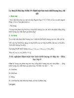 ly thuyet dinh luat bao toan khoi luong moi 2022 62 cau trac nghiem hay chi tiet 9e1ec 