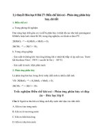 ly thuyet dieu che khi oxi phan ung phan huy moi 2022 21 cau trac nghiem hay chi tiet 