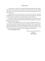 (Luận văn đại học thương mại) giải pháp marketing thu hút khách du lịch công vụ đến với khách sạn pan horizon 