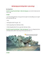 giai sgk lich su 6 bai 1 chan troi sang tao lich su la gi 