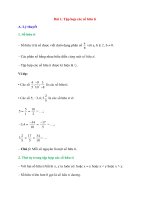 ly thuyet tap hop cac so huu ti chan troi sang tao 2022 hay chi tiet toan lop 7 