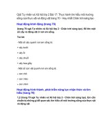 giai sgk tu nhien va xa hoi lop 2 trang 70 71 72 bai 17 thuc hanh tim hieu moi truong song cua thuc vat va dong vat chan troi sang tao 