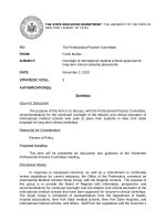 Oversight of international medical schools approved for long-term clinical clerkship placements