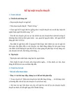 soan bai ke lai mot truyen thuyet hay nhat ket noi tri thuc