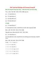 giai sgk toan lop 6 ket noi tri thuc bai tap cuoi chuong 2 trang 56 