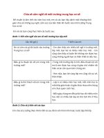 soan bai chia se cam nghi ve moi truong trung hoc co so hay nhat chan troi sang tao 