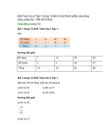 giai sgk toan lop 2 tap 1 trang 13 14 15 bai 3 cac thanh phan cua phep cong phep tru ket noi tri thuc 