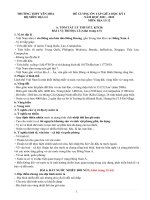 Đề cương ôn tập giữa học kì 1 môn địa lí lớp 12 trường THPT yên hòa năm 2021   2022 