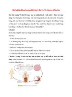 giai sgk khoa hoc tu nhien 6 bai 23 ket noi tri thuc to chuc co the da bao 