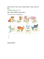 giai sgk toan lop 2 tap 1 trang 116 117 118 bai 30 ngay thang ket noi tri thuc 