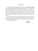 (Luận văn đại học thương mại) giải pháp marketing thu hút khách nội địa của nhà hàng sushibar III, hà nội 