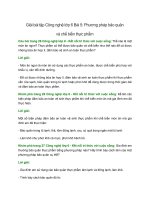 giai sgk cong nghe 6 bai 5 ket noi tri thuc phuong phap bao quan va che bien thuc pham 