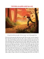 soan bai gioi thieu san pham minh hoa sach hay nhat ket noi tri thuc 