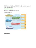 giai sgk toan lop 2 tap 2 trang 110 111 112 bai 68 on tap cac so trong pham vi 1000 ket noi tri thuc 