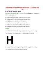 giai sgk toan 6 chan troi sang tao bai tap cuoi chuong 7 