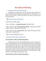 noi dung chinh bai ban ve nhan vat thanh giong hay chinh xac nhat 