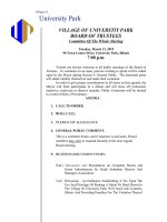 2019 Agenda - Committee of The Whole Meeting (03-12)