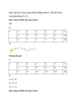 giai sgk toan lop 2 tap 2 trang 10 11 bai 39 bang nhan 2 ket noi tri thuc 