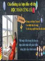 Bài giảng Toán 6: Ôn tập cuối chương V