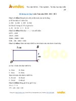 de thi hoc ki 2 lop 3 mon toan nam 2020 2021 de 2 