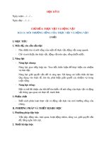 Giáo án Tự nhiên xã hội lớp 2 sách Cánh diều (Học kỳ 2)