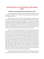 top 21 bai giai thich cau tuc ngu that bai la me thanh cong hay nhat 