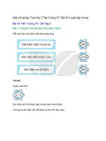 vo bai tap toan lop 2 tap 2 trang 57 58 59 bai 54 luyen tap chung ket noi tri thuc 