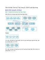 vo bai tap toan lop 2 tap 2 trang 24 25 26 27 28 29 30 bai 45 luyen tap chung ket noi tri thuc 