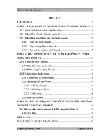 tổ chức bộ máy kế toán và công tác kế toán tại công ty TNHH xăng dầu đình vũ 