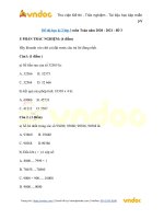 de thi hoc ki 2 lop 3 mon toan nam 2020 2021 de 3 