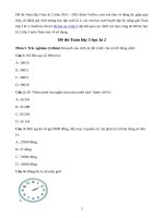 de thi toan hoc ki 2 lop 3 so 3 