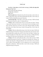 (Luận văn đại học thương mại) hoàn thiện cơ cấu tổ chức của công ty TNHH xuất nhập khẩu thƣơng mại tùng nam 