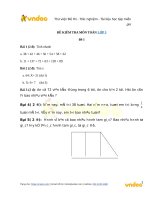 21 de on tap cuoi nam toan lop 3 