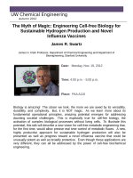 The Myth of Magic Engineering Cell-free Biology for Sustainable Hydrogen Production and Novel Influenza Vaccines