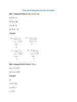 toan lop 5 trang 64 chia mot so thap phan cho mot so tu nhien 