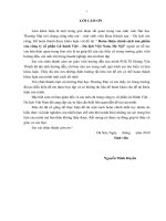 (Luận văn đại học thương mại) hoàn thiện chính sách sản phẩm của công ty cổ phần lữ hành việt – du lịch việt nam, hà nội 