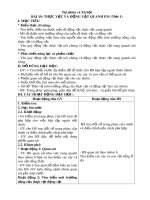 Giáo án Tự nhiên xã hội lớp 2 sách Kết nối tri thức (Học kỳ 2)