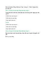 vo bai tap tieng viet lop 2 tap 1 trang 5 6 7 bai 2 ngay hom qua dau roi ket noi tri thuc 