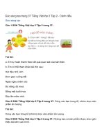 goc sang tao trang 37 tieng viet lop 2 tap 2 canh dieu qkmix 