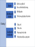 Bài giảng Toán 6: Ôn tập tập hợp các số tự nhiên