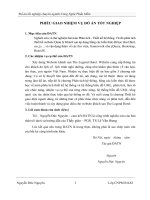 Báo cáo phân tích và xây dụng website đặt phòng  khách sạn the legend