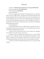 (Luận văn Đại học Thương mại) Hoàn thiện công tác quản trị rủi ro của công ty TNHH Việt Đức