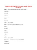 trac nghiem dia li 6 bai 27 co dap an dan so va su phan bo dan cu tren the gioi ket noi tri thuc zsinn 