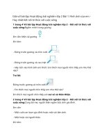 vo bai tap hoat dong trai nghiem lop 2 trang 4 5 bai 1 hinh anh cua em ket noi tri thuc 